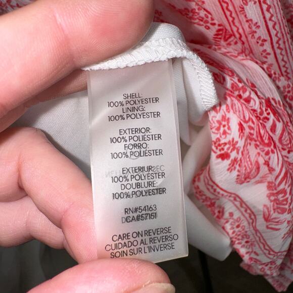 Calvin Klein Bandana Print Swing Regatta Dress Sz 14 NWOT - Picture 9 of 9